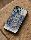 Cosmic Lord Shiva Glass Case for iPhone