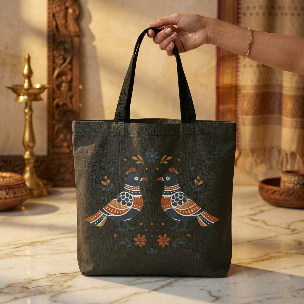 Pakshi - Premium Cotton Bag for Daily Use