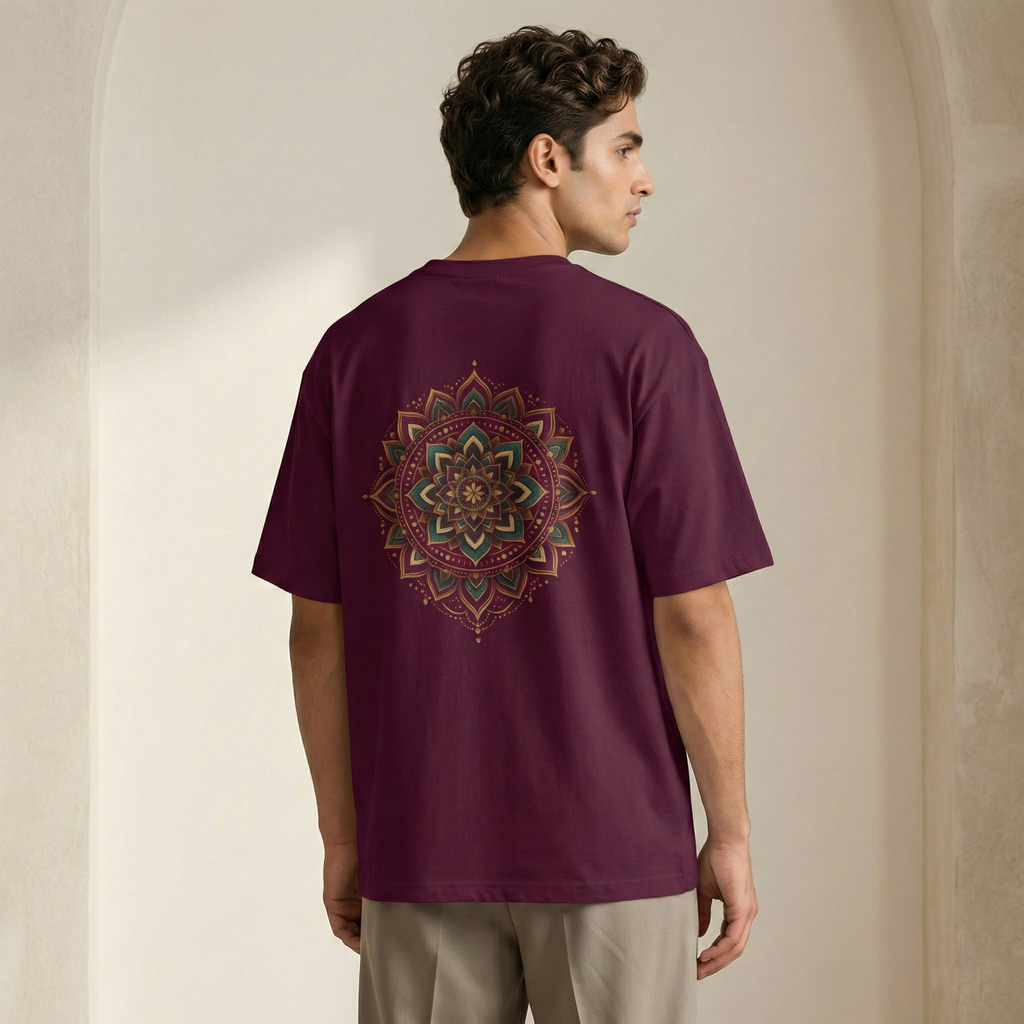 Chitrakala - Oversized Pure Cotton T-Shirt