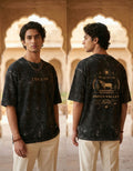 Indus Valley - Pure Cotton Textured Oversized T-Shirt