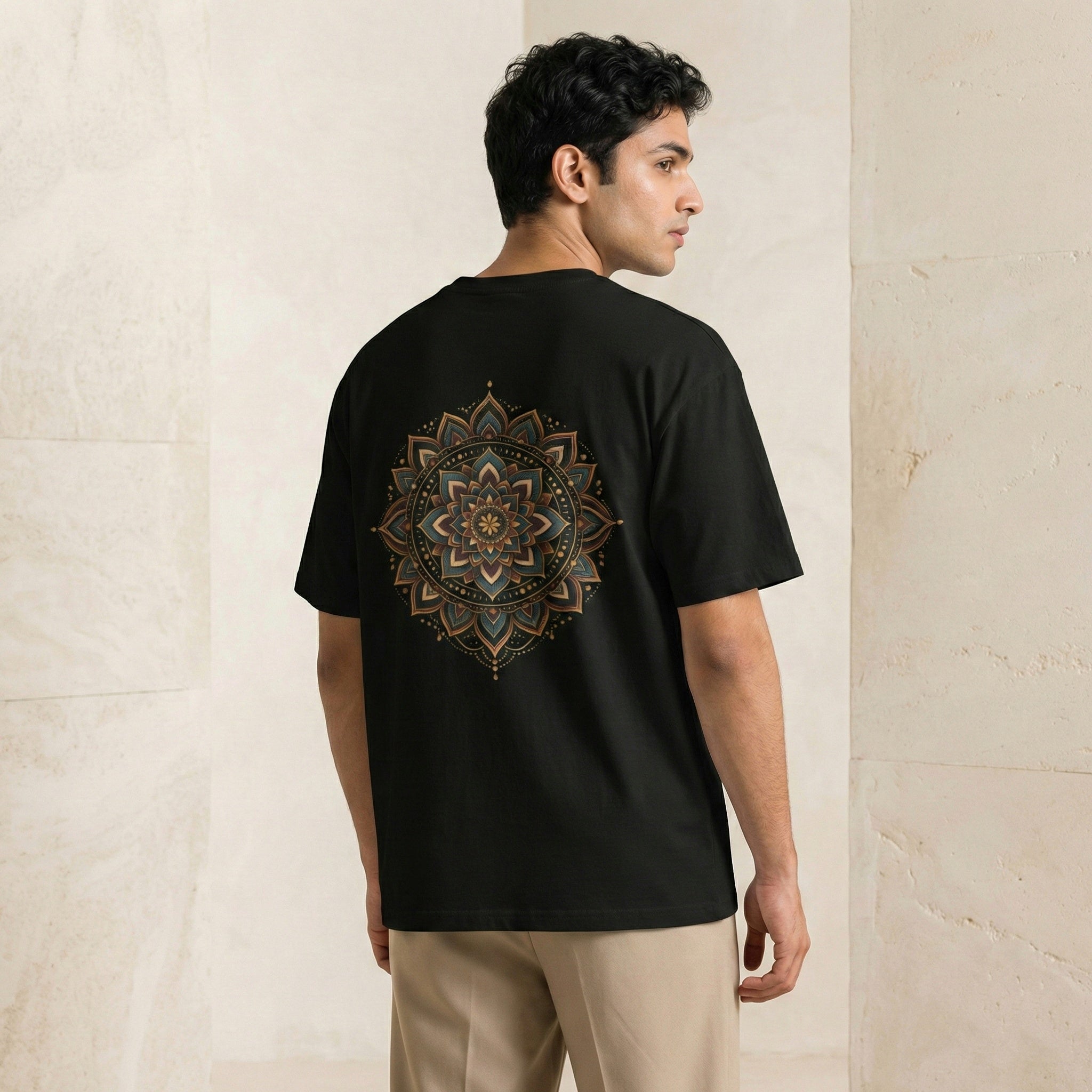 Chitrakala - Oversized Pure Cotton T-Shirt