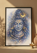 Cosmic Lord Shiva - Vaastu Siddhi Art (Multiple Sizes)