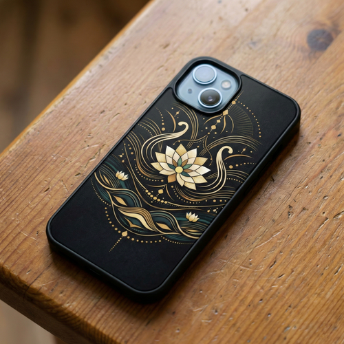 Flower of Knowledge Glass Case for iPhone